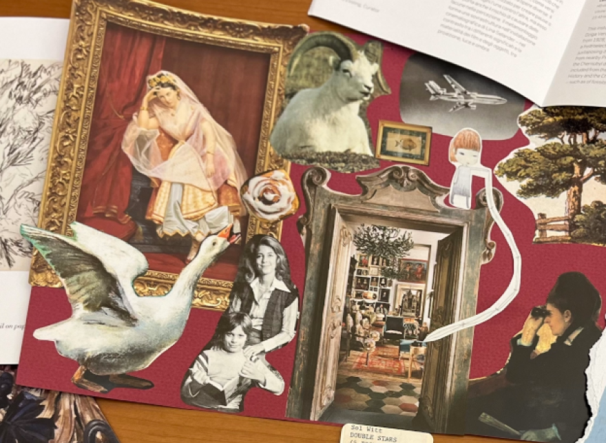 A collage sample as seen on the GRAM website