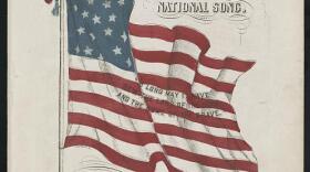 Sheet music cover: The Star Spangled Banner: National Song