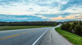 A rural highway in Missouri.