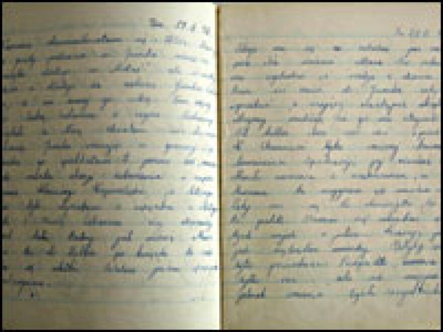 In her penciled entries, Rutka describes an unbearable life under Nazi oppression.