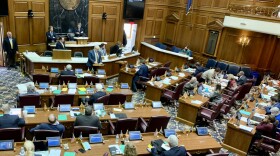 The Indiana House debates final passage of a bill governing employer mandates of the COVID-19 vaccine.