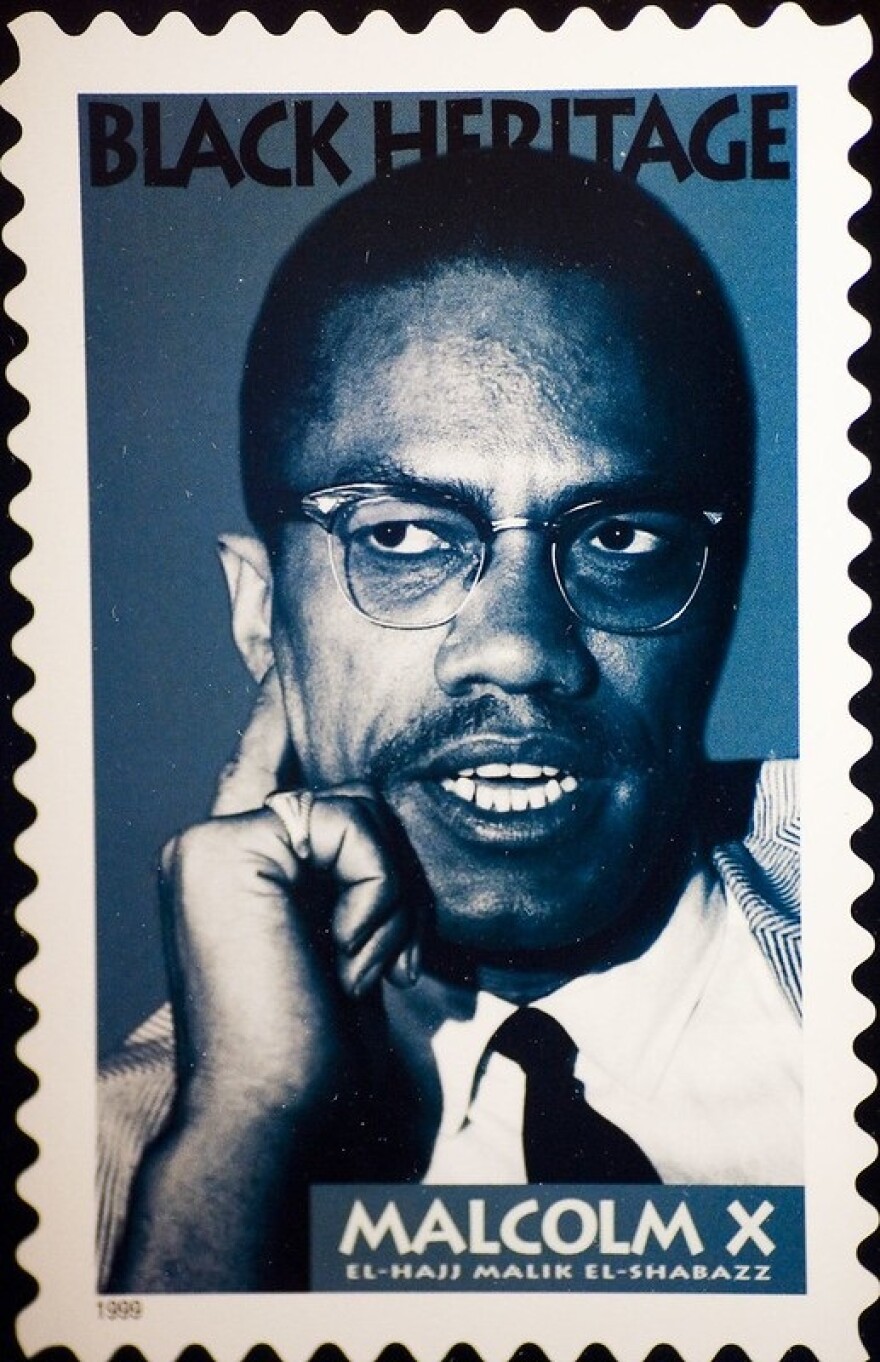 Malcolm X Stamp