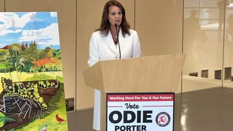 Odie Porter announces candidacy for Seneca Nation President.