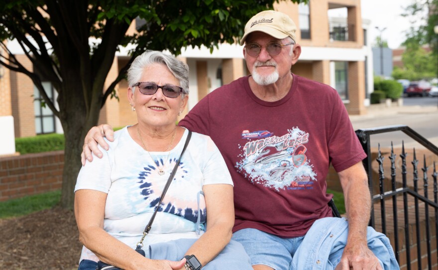 Attendees at IndieCraft on Friday, May 19, 2023 in Springfield, Ohio (Ruthie Herman for WYSO)