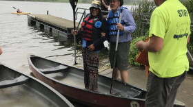 Veronica Sims grew up in the Summit Lake neighborhood, and Dan Rice sees the waterway as a key connector for the rest of the city.