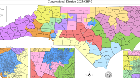 One of the proposed Congressional maps filed Wednesday