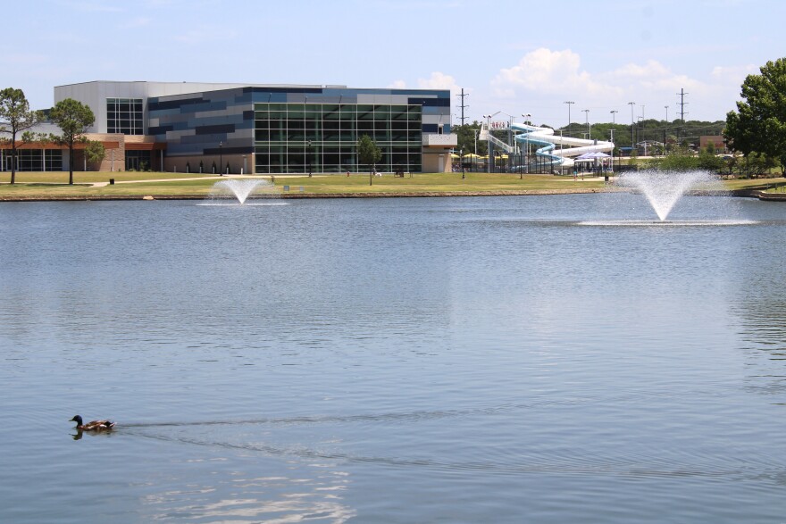 Boys Ranch Lake in Bedford is home to a variety of fish, reptiles and birds. July 2, 2026.