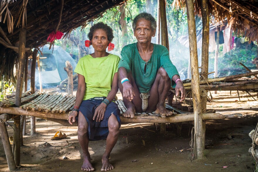 They hunt, they gather, they're equal! An elderly Agta couple in the Philippines was part of the study on how communities are formed.