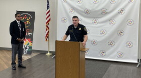 Fayette Schools Superintendent Demetrus Liggins-Fayette Schools Police Chief Martin Shafer