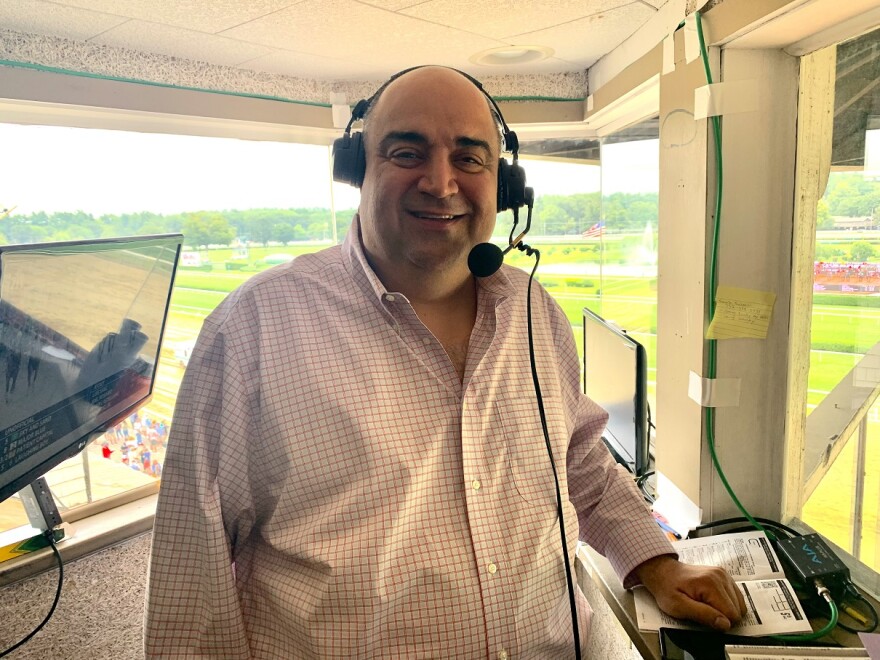 Frank Mirahmadi at Saratoga Race Course