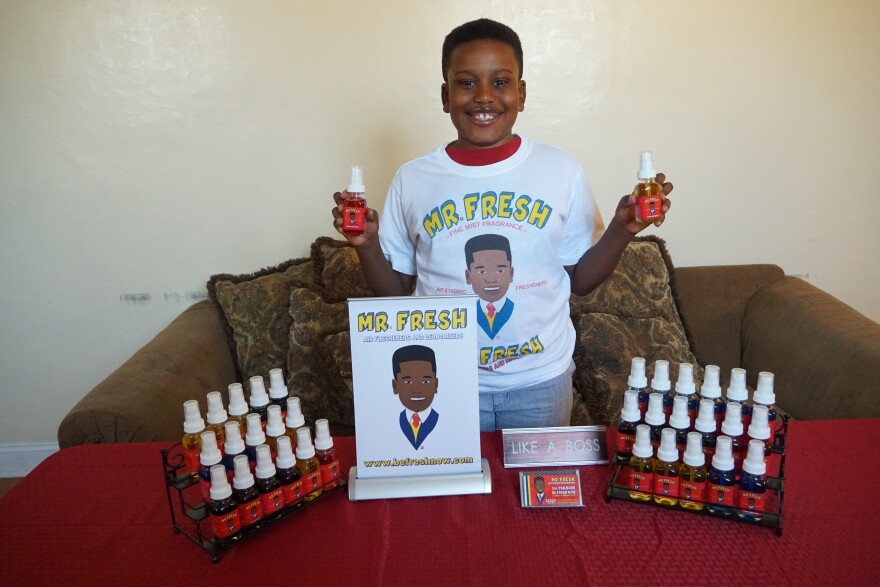 Joshua Danrich is the founder and CEO of Mr. Fresh, an air freshener and deodorizer company in St. Louis.