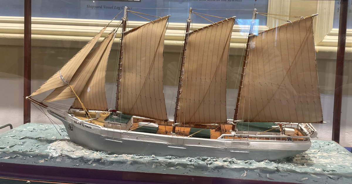 Victory Chimes Schooner Up for Sale