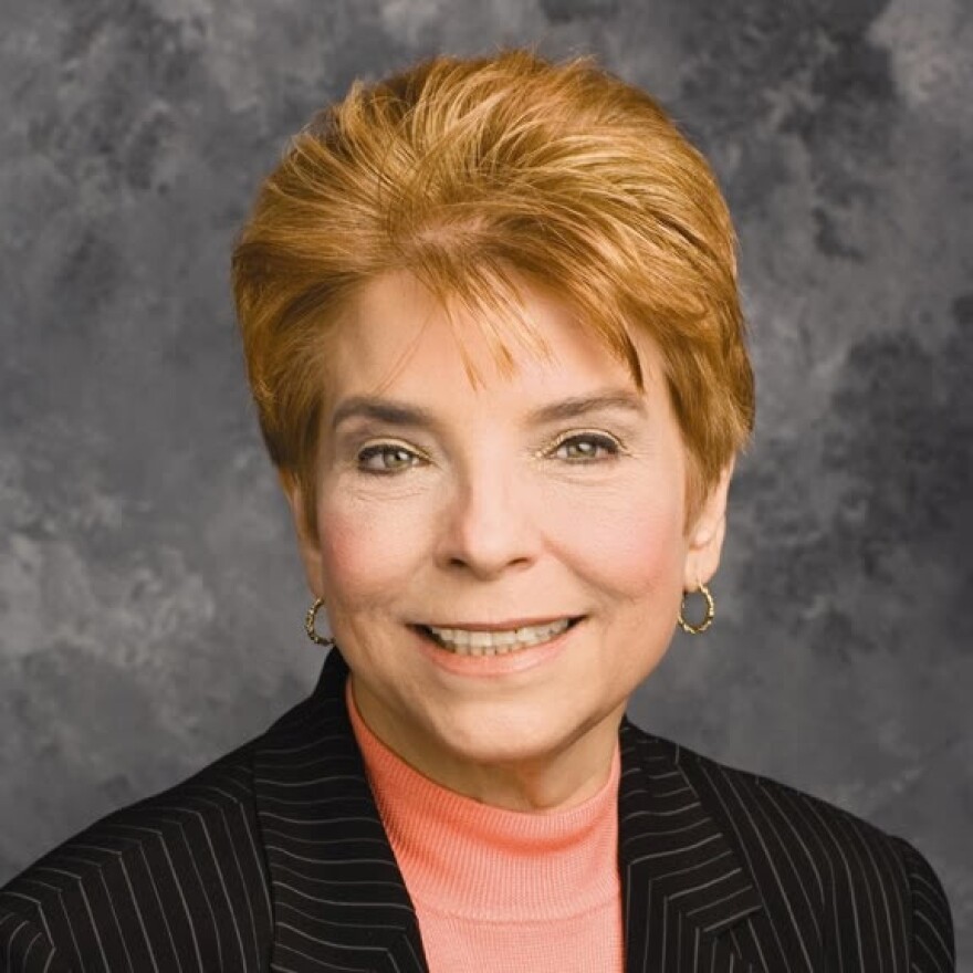 State comptroller Judy Baar Topinka, shown in this state photo, died December 10, 2014 from complications of a stroke at the age of 70.