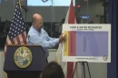 Florida Division of Emergency Management Director Kevin Guthrie gives an explanation after Hurricane Ian in 2022.
