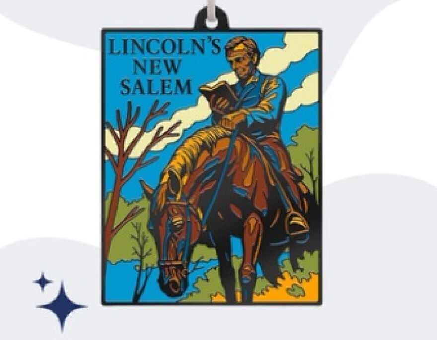 Lincoln New Salem ornament