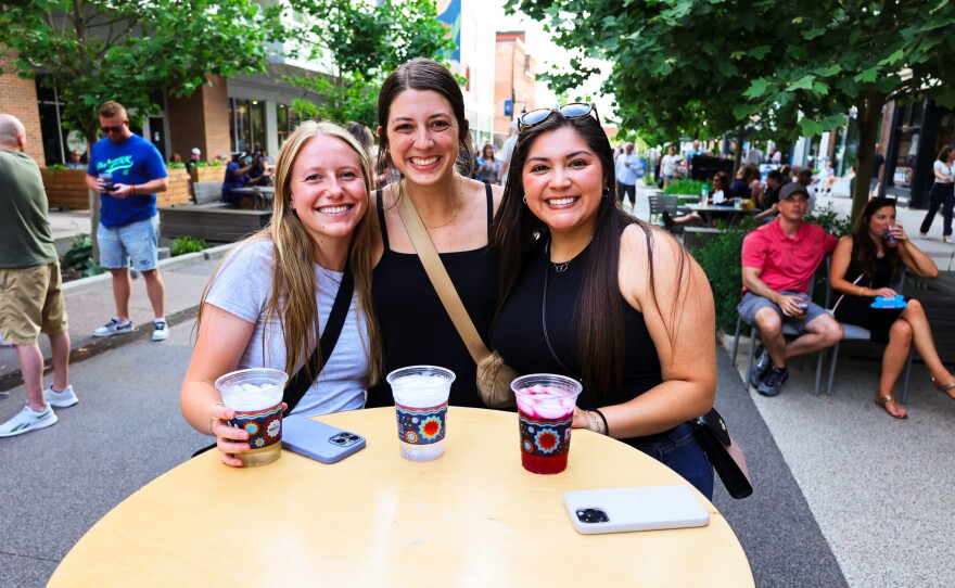 Community members enjoy summer evening at Live and Local at The Landing.