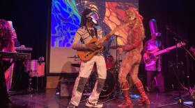 André Preston and his wife, Lisa Lynn-Preston, perform during the Universal Funky Opera at the Eastside Arts Alliance