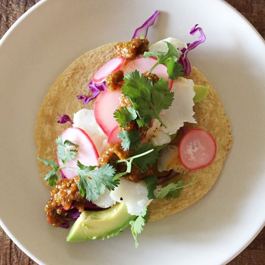 A Cod Taco.