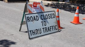 road closed