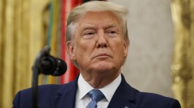 President Trump in the Oval Office of the White House, Tuesday, Oct. 8, 2019, in Washington, D.C. (Alex Brandon/AP)