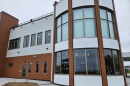 Exterior of the Ombimindwaa building, which opened in Red Lake on Oct. 11, 2023.