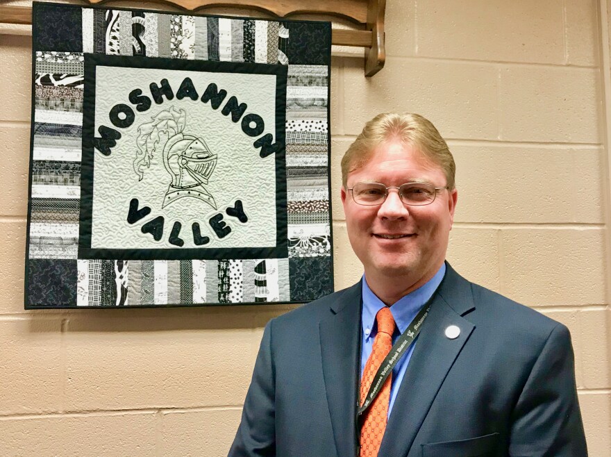 John Zesiger, superintendent at the Moshannon Vally School District, says he makes drills more realistic by getting rid of the orderly lines and having some students not where they're supposed to be. 