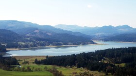 Cottage Grove Dam and Reservoir, as seen on May 7, 2019.