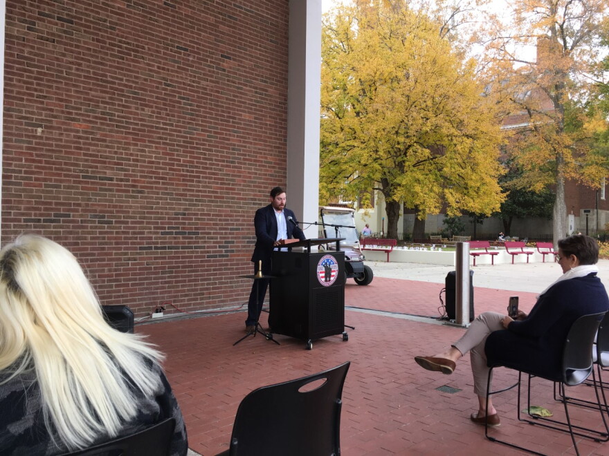 EKU Student Veterans Association President Alex Weldon