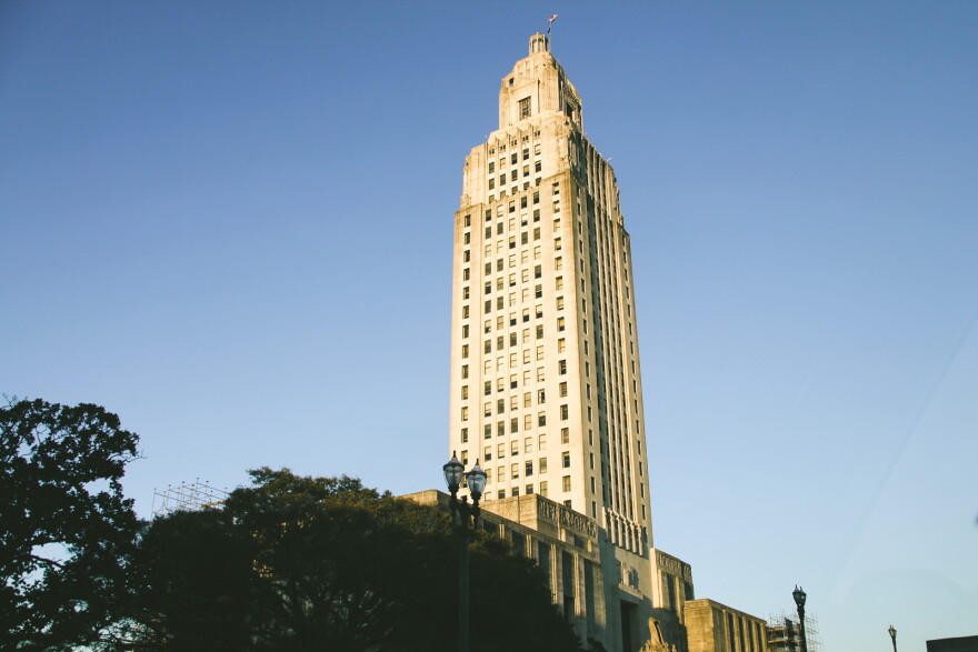 The Louisiana State Capitol. March 2021. 