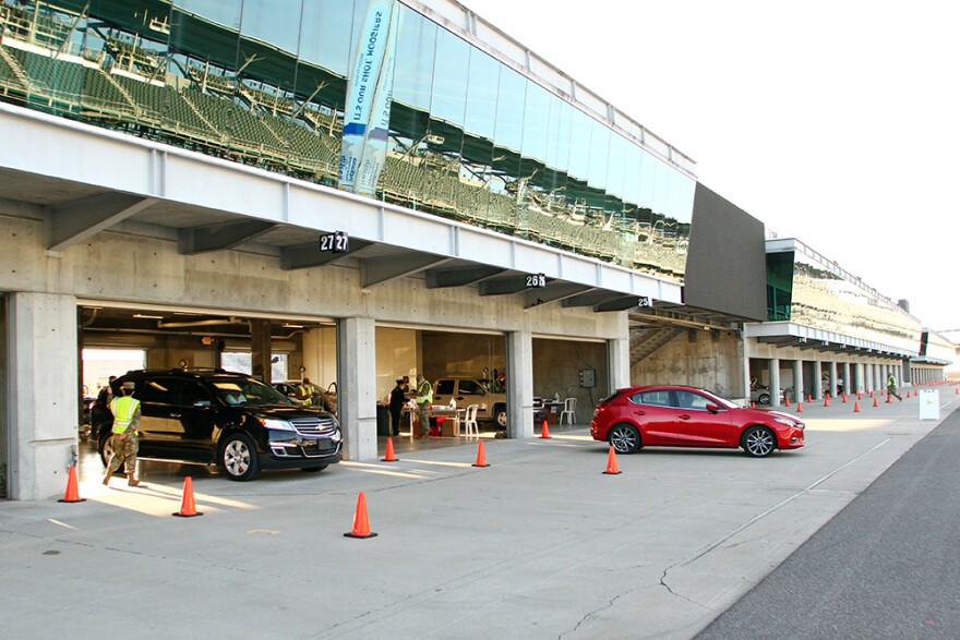 Dr. Lindsey Weaver said opening to walk-in appointments has increased traffic at the state’s mass vaccination clinics in Indianapolis and Gary.