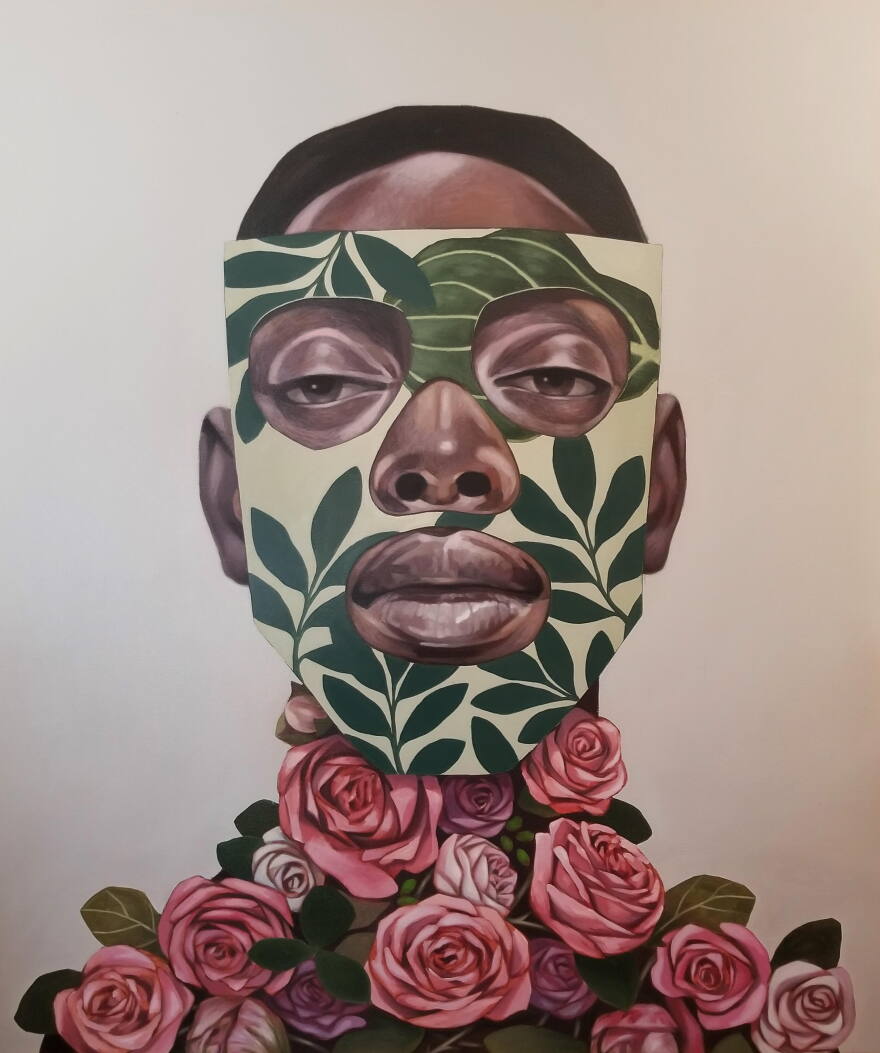 Artwork by Ronald Jackson for the 'Being Seen' podcast.