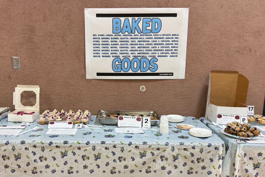 24 homemade blueberry dishes were submitted to Unalaska's 2026 Blueberry Bash.