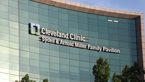 A photo of the Cleveland Clinic's main campus including the Sydell