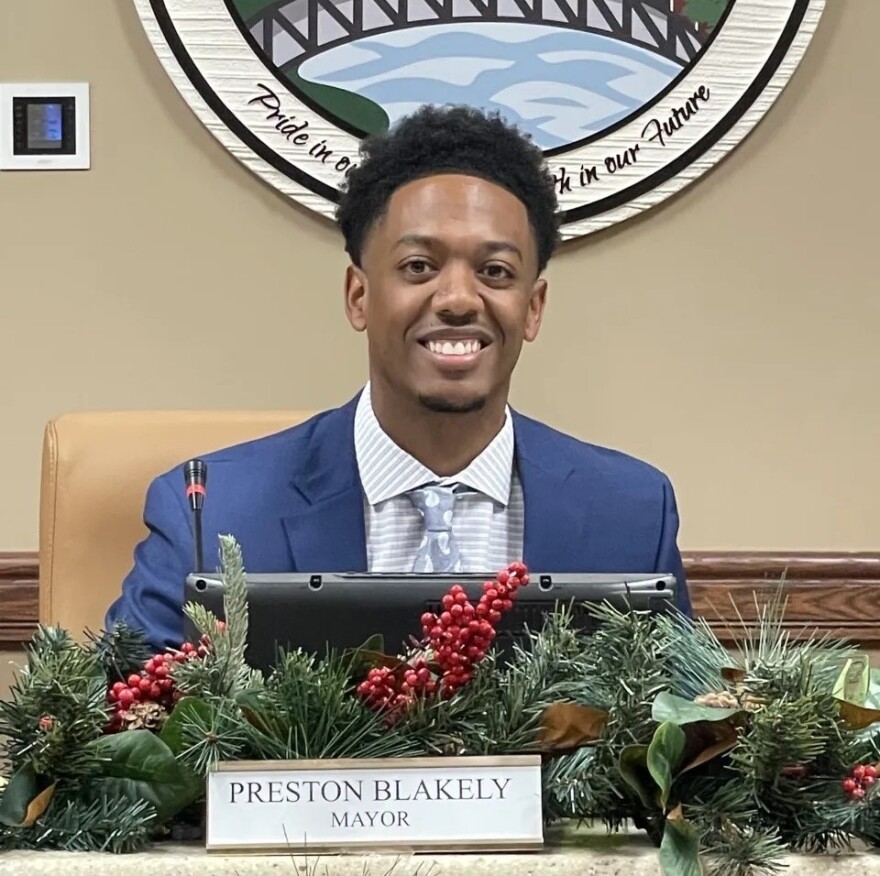 Preston Blakely, Mayor of Fletcher, NC