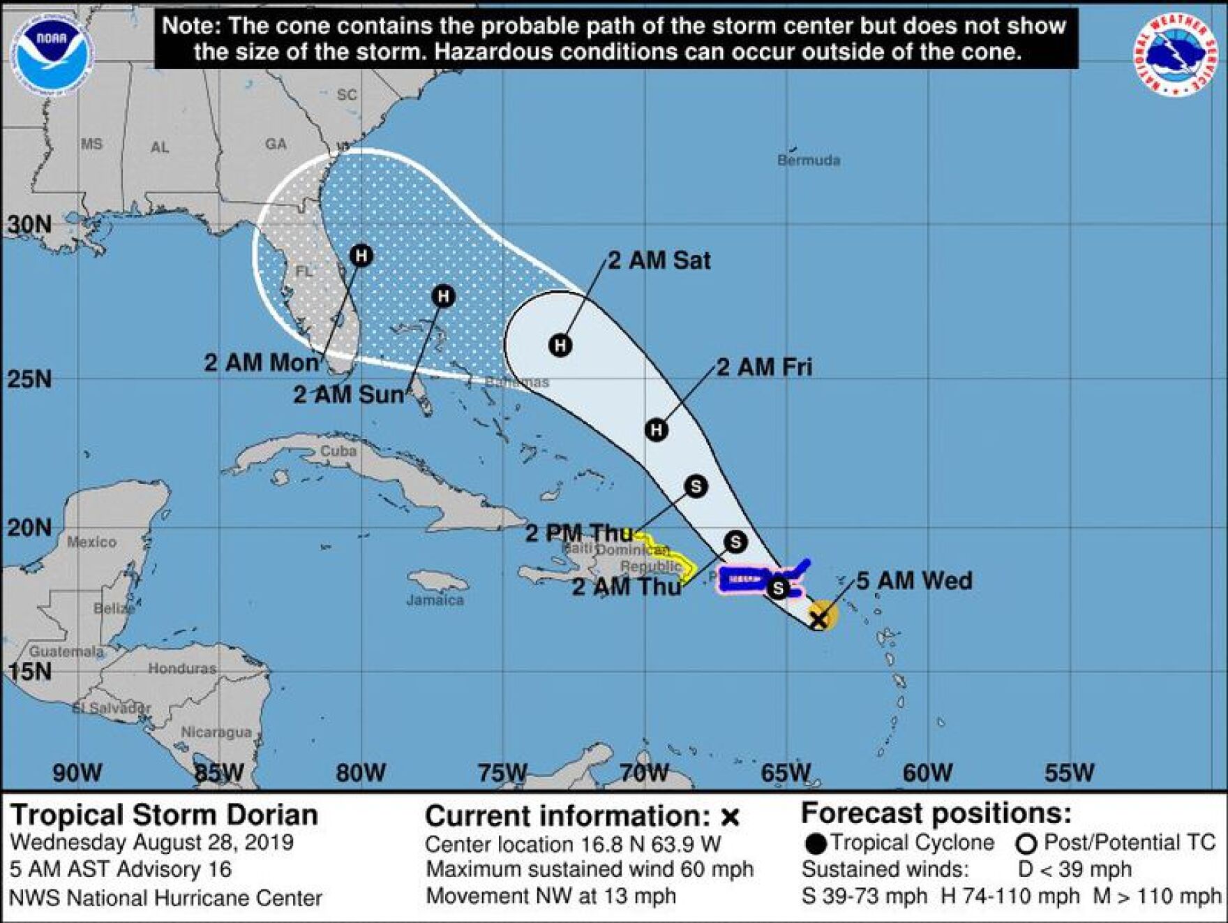 Tropical Storm Will Reach Puerto Rico Today And Expected To Hit Florida