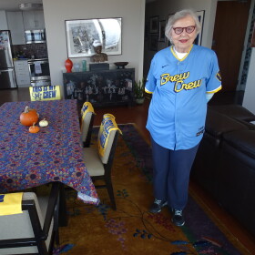 You're not likely to find any Brewers fan more faithful than Diane Buck