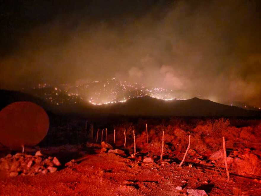 Element Fire north of Kingman grows to nearly 4,000 acres