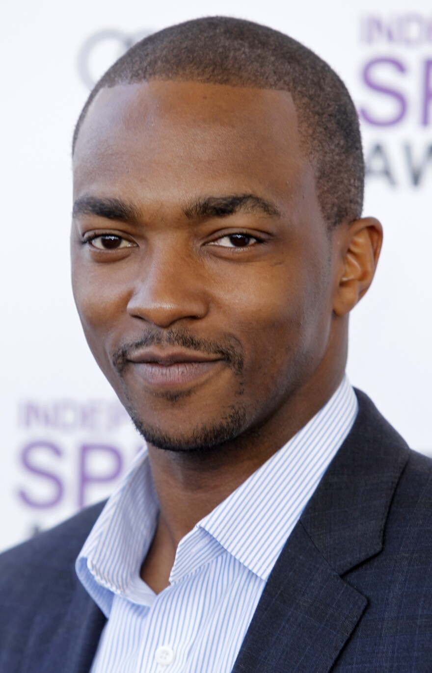Actor Anthony Mackie (AP Photo/Joel Ryan)