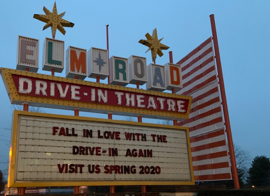 Elm Road Drive-In Theatre in Warren, Ohio, reopened over the weekend.