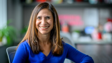April 24, 2024; Kristin Valentino, Professor of Psychology and the Director of the William J. Shaw Center for Children and Families (Photo by Matt Cashore/University of Notre Dame)