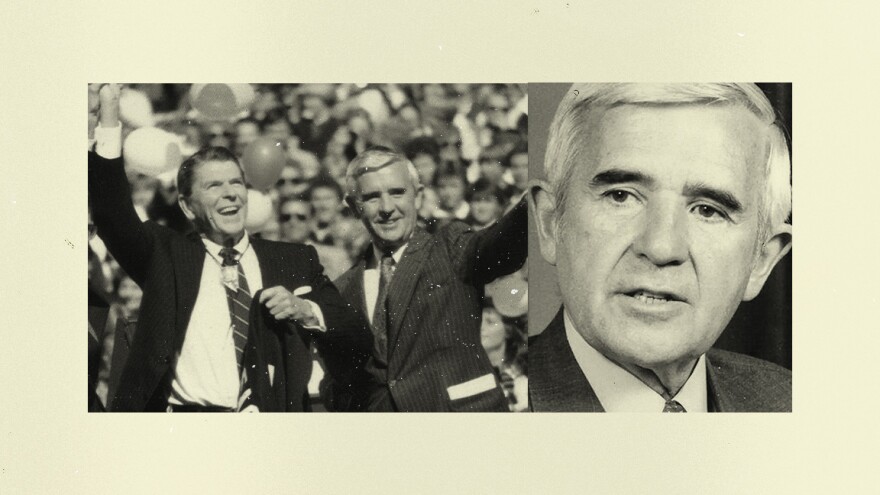 Paul Laxalt and Ronald Reagan