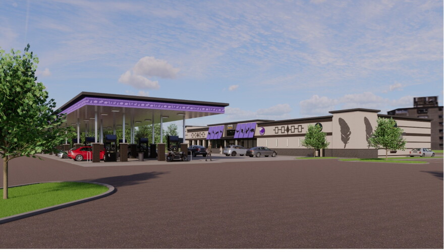 Renderings released show what the planned Seneca One Stop gas station on Miami and Ohio Streets may look like.