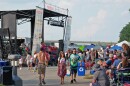 Guests walk along the Susquehanna Riverfront in Wilkes-Barre during a previous Rockin' The River concert.