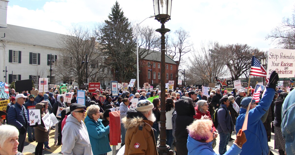'No Kings' rallies across WMass draw large crowds, once again