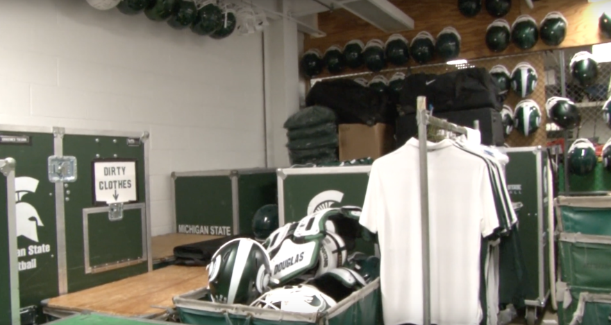 MSU Football Equipment 