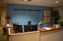 The front desk for the Center for Civics, Culture and Society at Cleveland State University, one of five state-mandated "intellectual diversity centers" at universities across Ohio.
