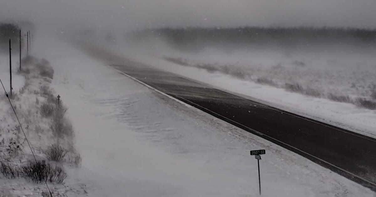 High winds, blowing snow prompts no travel advisory in NW MN | KAXE
