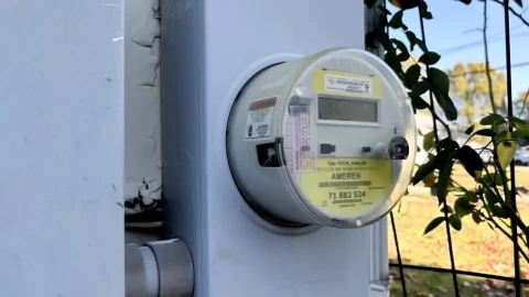An Ameren Illinois meter.
