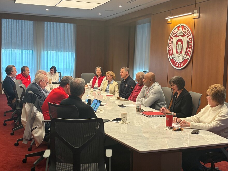 Ohio State University's Board of Trustees met in executive session on March 7, 2026, to discuss pending litigation and personnel matters.