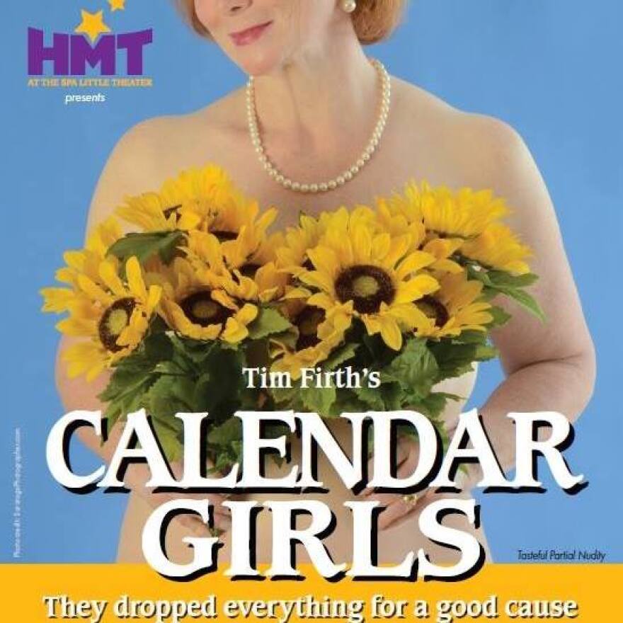 Poster art for Calendar Girls at HMT